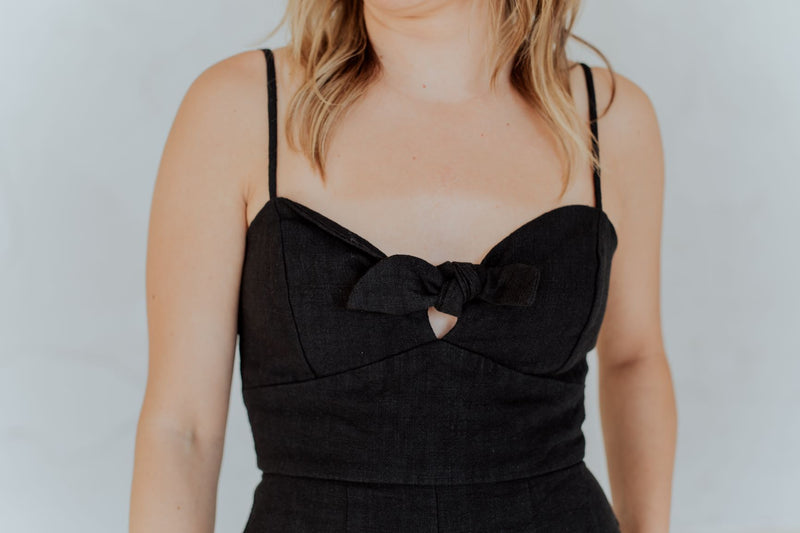 ALL YOU NEED JUMPSUIT: BLACK